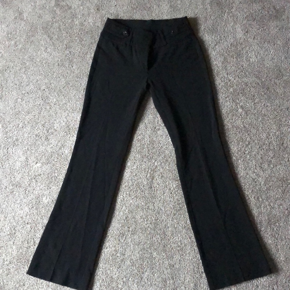 Black Bootcut Dress Pants